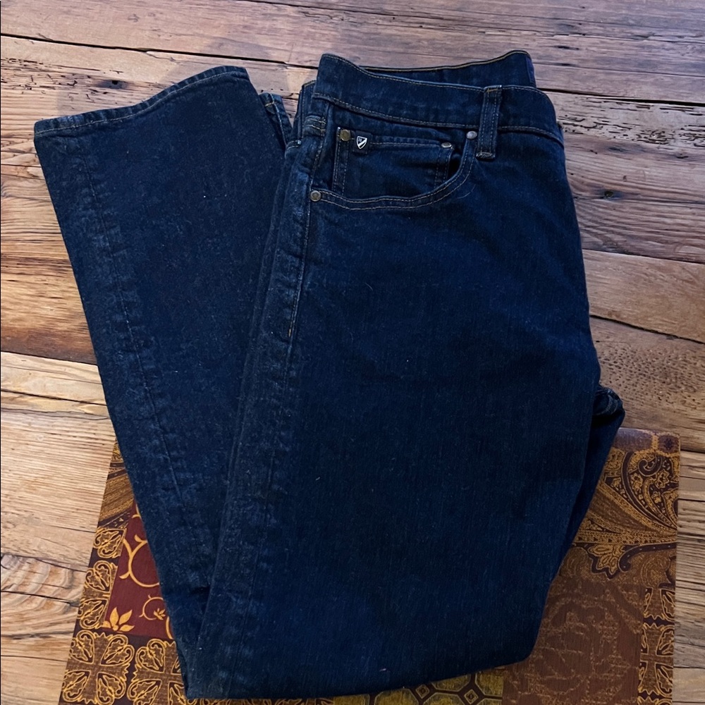 Daniel Cremieux Men's Deep Indigo Straight Jeans